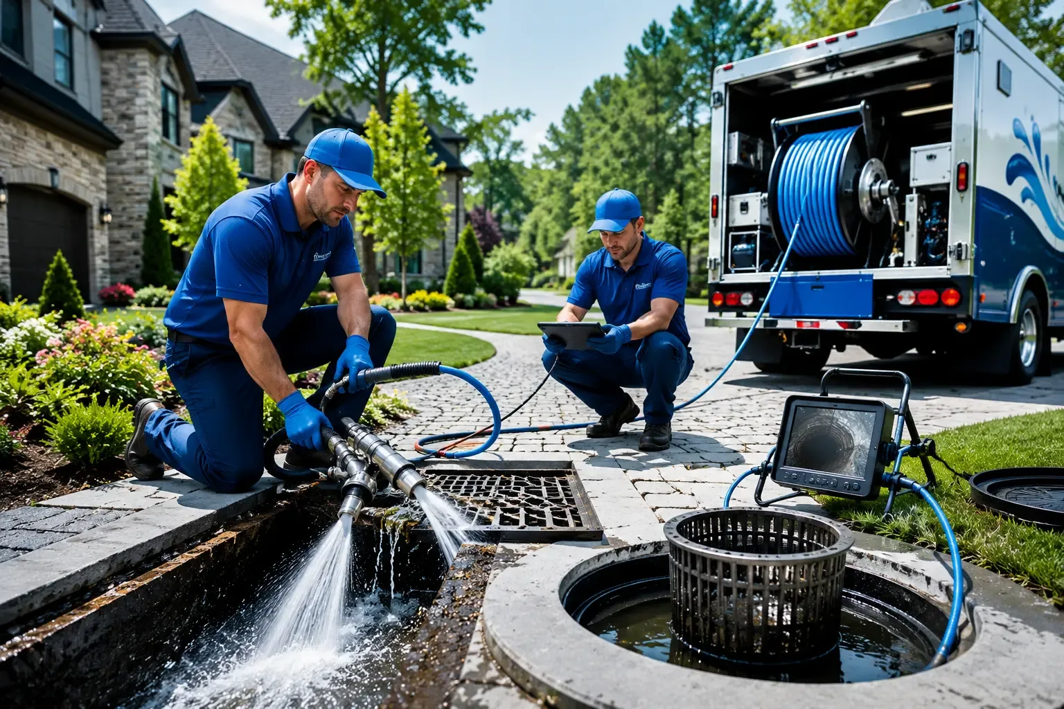 Local outdoor drain cleaning professionals in Longs, SC